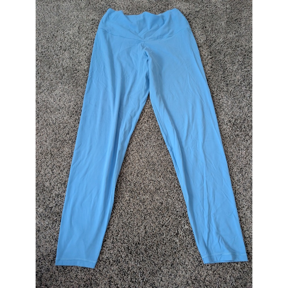 OFFLINE by Aerie Real‎ Me Xtra 7/8 Leggings Blue High Rise Crossover Waist Large